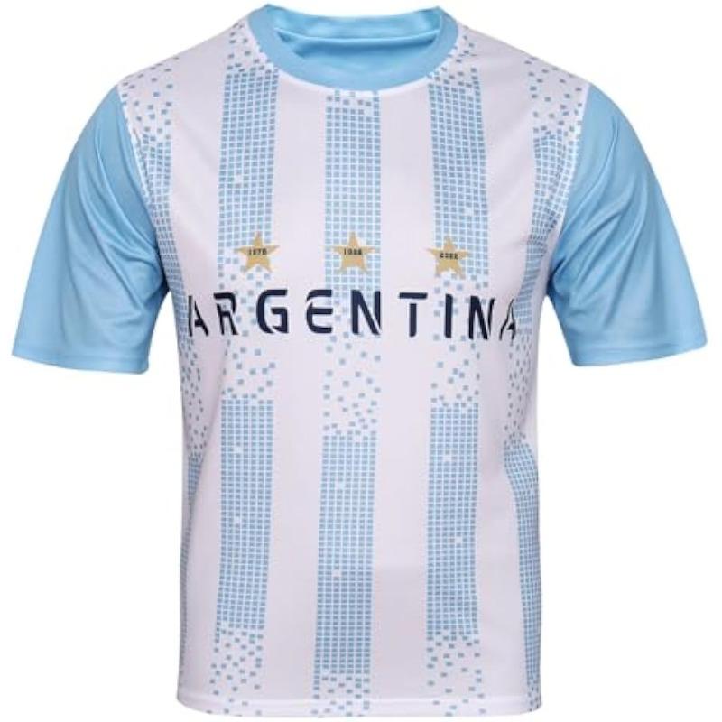 World Cup Fan Soccer Jersey - Argentina,Brazil,Mexico,Canda L
