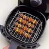 BBQ Air Fryer Accessories Stainless Steel Double Layer Grill Rack Steam Rack Air Fryer Rack Kitchen Dining and Bar Tools