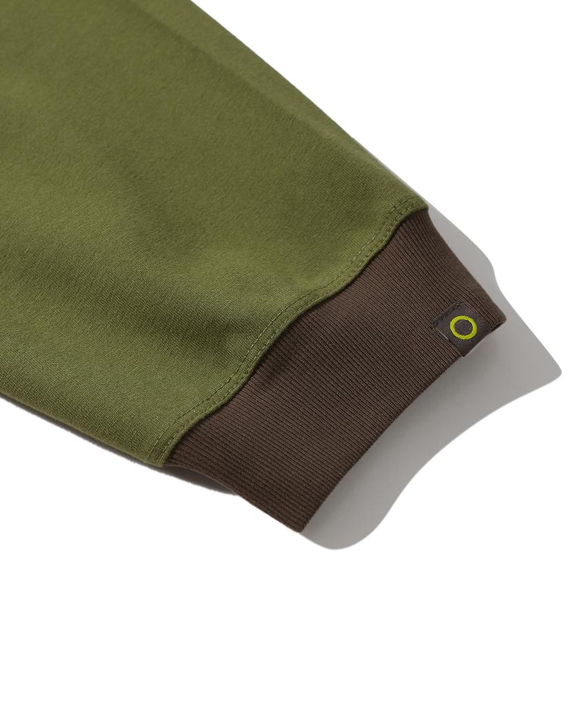 HUMOROUS ACCOUNT Iwi L/S Tee / Mustard Green