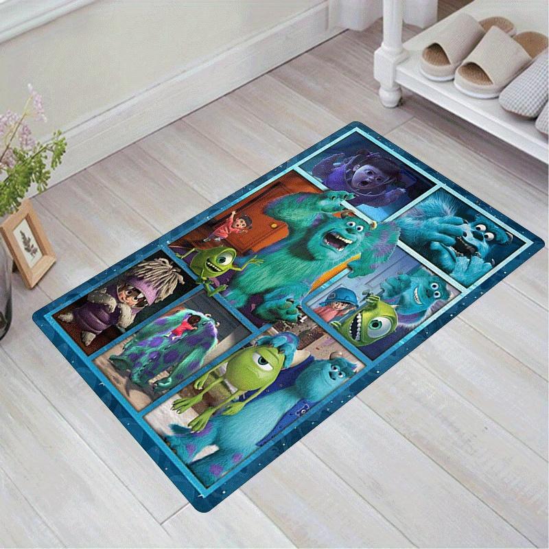 

1pc Monsters Rug Anti Slip, Non Shedding, Ideal for Living, Bedroom & Laundry Handcrafted Home Decor 60cm by 90cm
