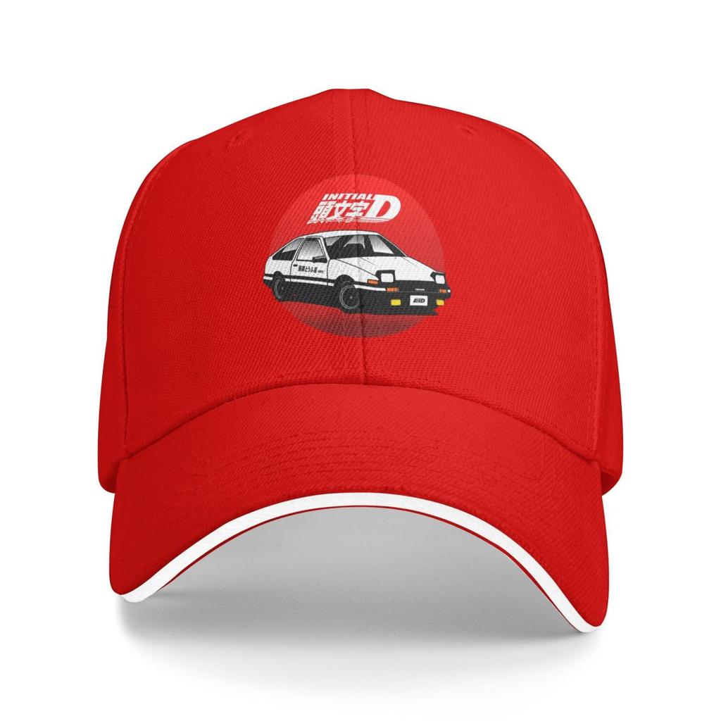 Anime Drift AE86 Initial D Baseballkappen Snapback Baseballmützen Atmungsaktiv Lässig Casquette Outdoor Unisex
