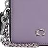 Coach Silver Buckle Zipper Wallet Women Wallet Light-Purple CI811G-LHVHM