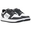 Emporio Armani EA7 Slasher Color Block Lace-Up 3.4cm Low-Top Sneakers Unisex Sneakers Black White 7X000345AF11988MC001