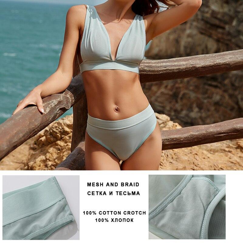 Mujer Sexy Bra Set Push Up Brassiere + G-string Suit Woman's Backless Crop Top  Underwear Female Perspective Lingerie Sets comprar a buen precio — entrega  gratuita, reseñas reales con fotos — Joom