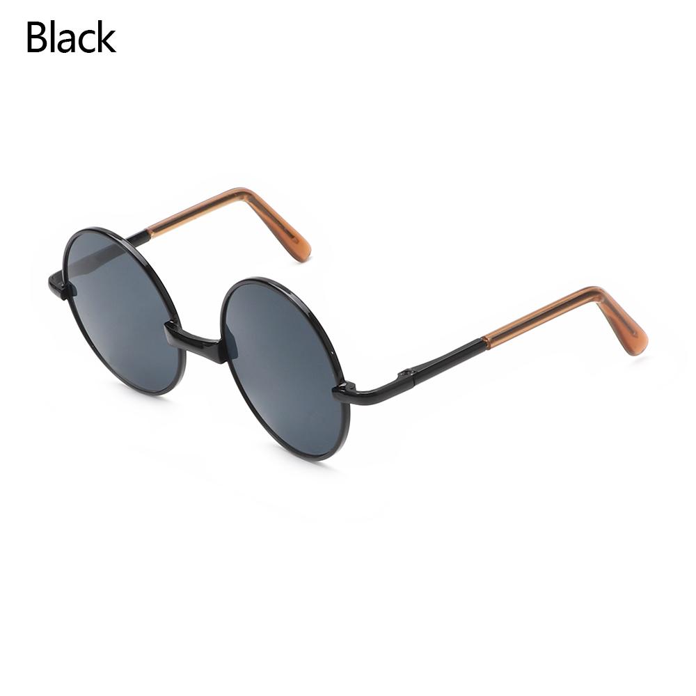 Dolls Clear Lens Round Frame Miniature Eyewear Eye Glasses Girl Toy Photo Props Toy Parts Dress Up Accessories Doll Accessories