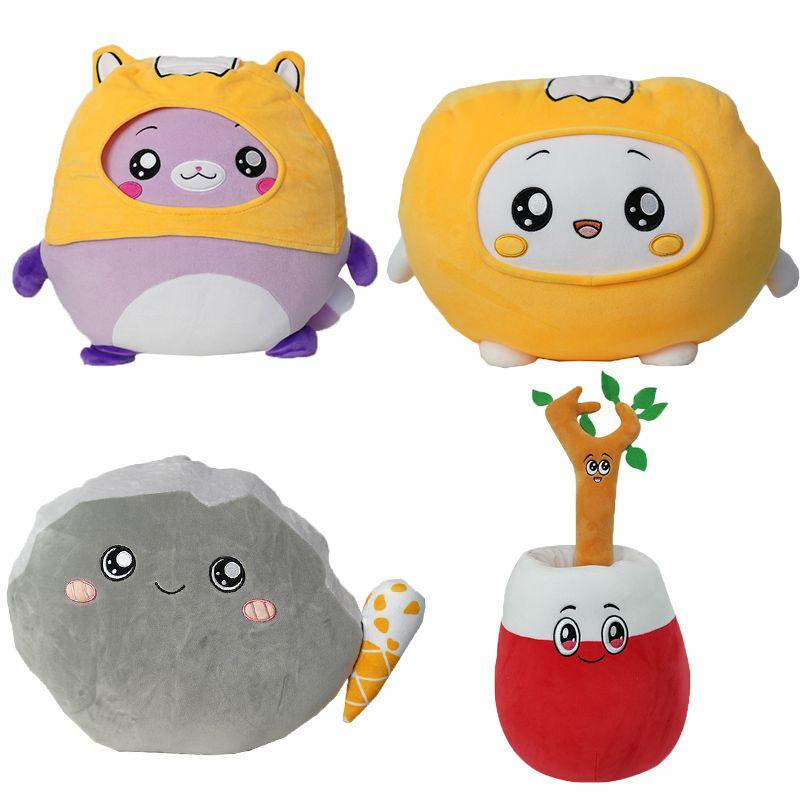 Lankybox Foxy Boxy Shark Rocky Sticky Plush Toys Maximum Softness And Comfort