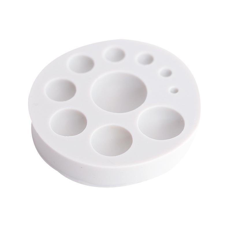 Sugarcraft Fondant Cake Tools Circle Decorating Chocolate Mold Silicone