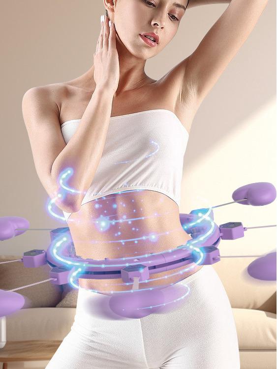 Weighted Smart Hula Hoop: Belly Slimming & Fat Burning Fitness Tool for Women