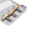 Cut-Down Sides Guitar Bridge Tailpiece 3 Saddles Vintage Guitar Bridge  For Electric Guitar