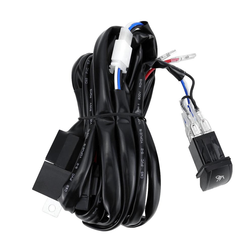 UTV ATV 160W Rock Light Wiring Harness Fit for Polaris RZR Maverick X3 Talon KRX YXZ Wrangler