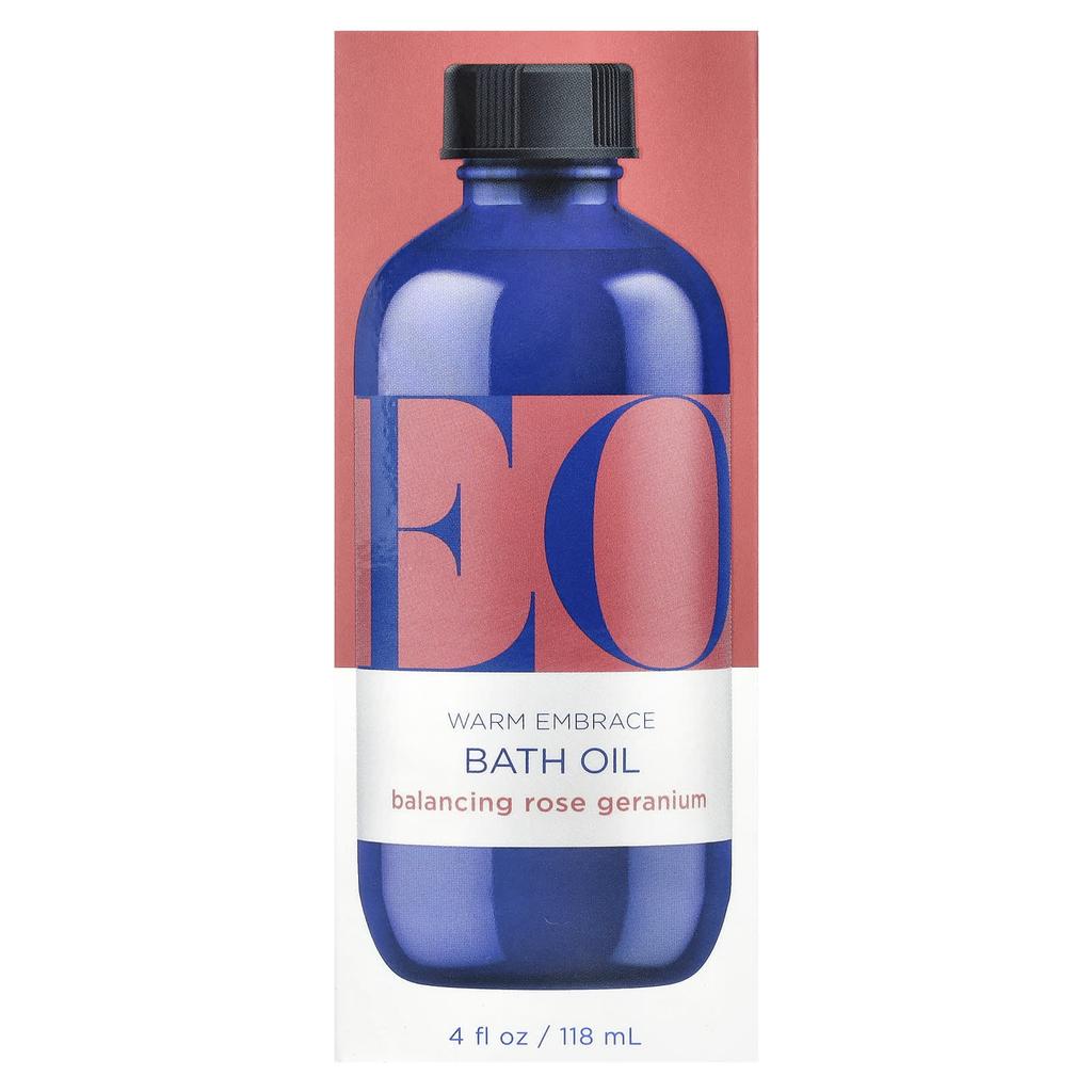 Warm Embrace Bath Oil, Balancing Rose Geranium, 118 Ml (4 Fl Oz)