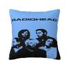 Radiohead Rock Metal Band Pillowcase Cushion Cover Throw Pillow Cover Soft And Sweet Chair Decoration Zippered Multi Size