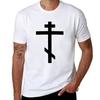 Cross Of The Orthodox Church Tshirt Basic Casual Wear Short Sleeve Top