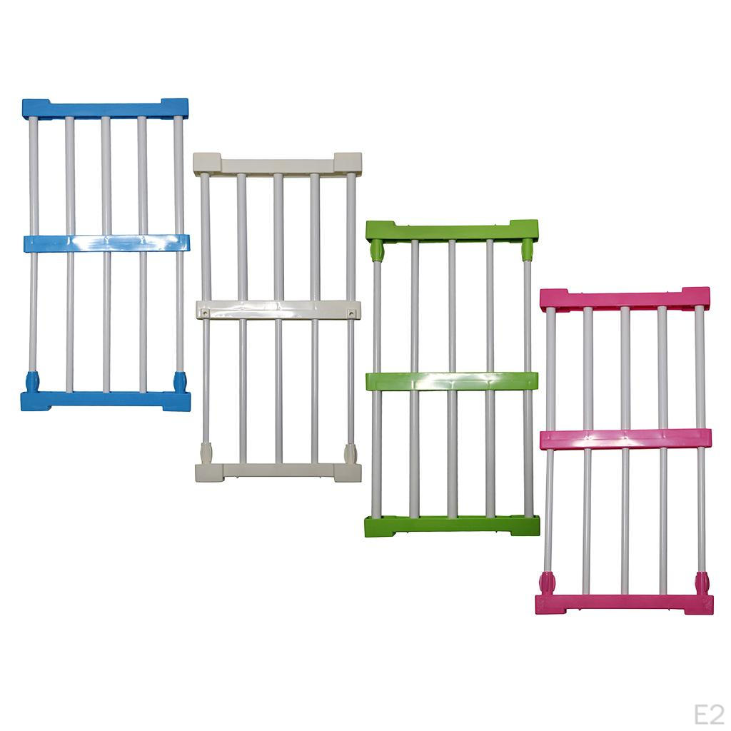 Adjustable layered separator wardrobe kitchen bathroom storage rack clothing racks toy