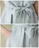 Women's Summer 2025 Cotton and Linen Short-Sleeve Dress - French Retro Socialite Style