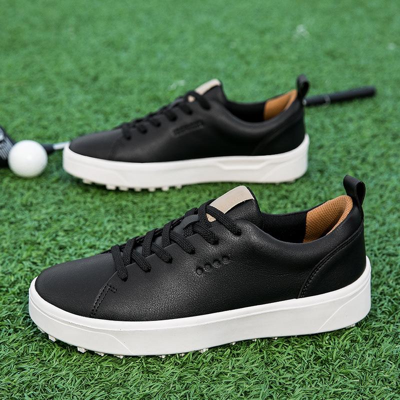 

Foreign trade new male and female couples casual large size broken nails breathable non-slip wear-resistant light and comfortable golf shoes 36