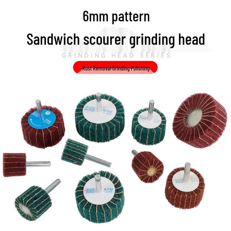 Nylon Scouring Pad Polishing & Metal Rust Removal Wheel