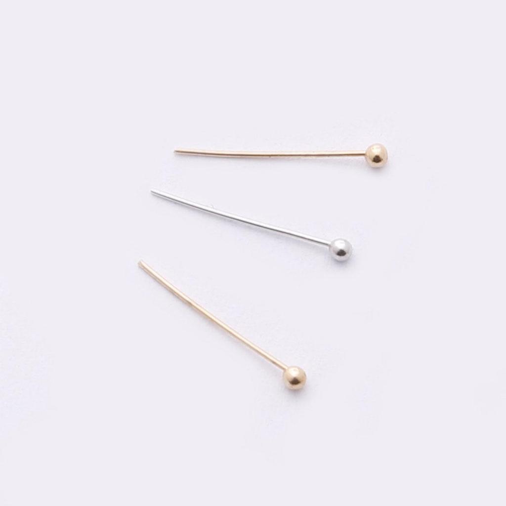 16mm Head Pin Ball Needles Supplies for Jewelry Making DIY Accessories Necklace Bracelet Earring