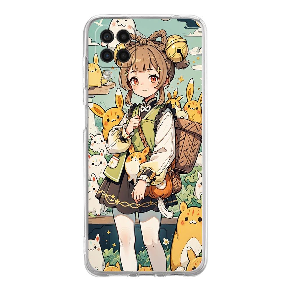 Genshin Impact Wanderer Phone Case For Samsung Galaxy A13 A33 A73 A53 A23 A51 A71 A21S A12 A11 A31 A41 A03S A22 A52 A32 5G Cover