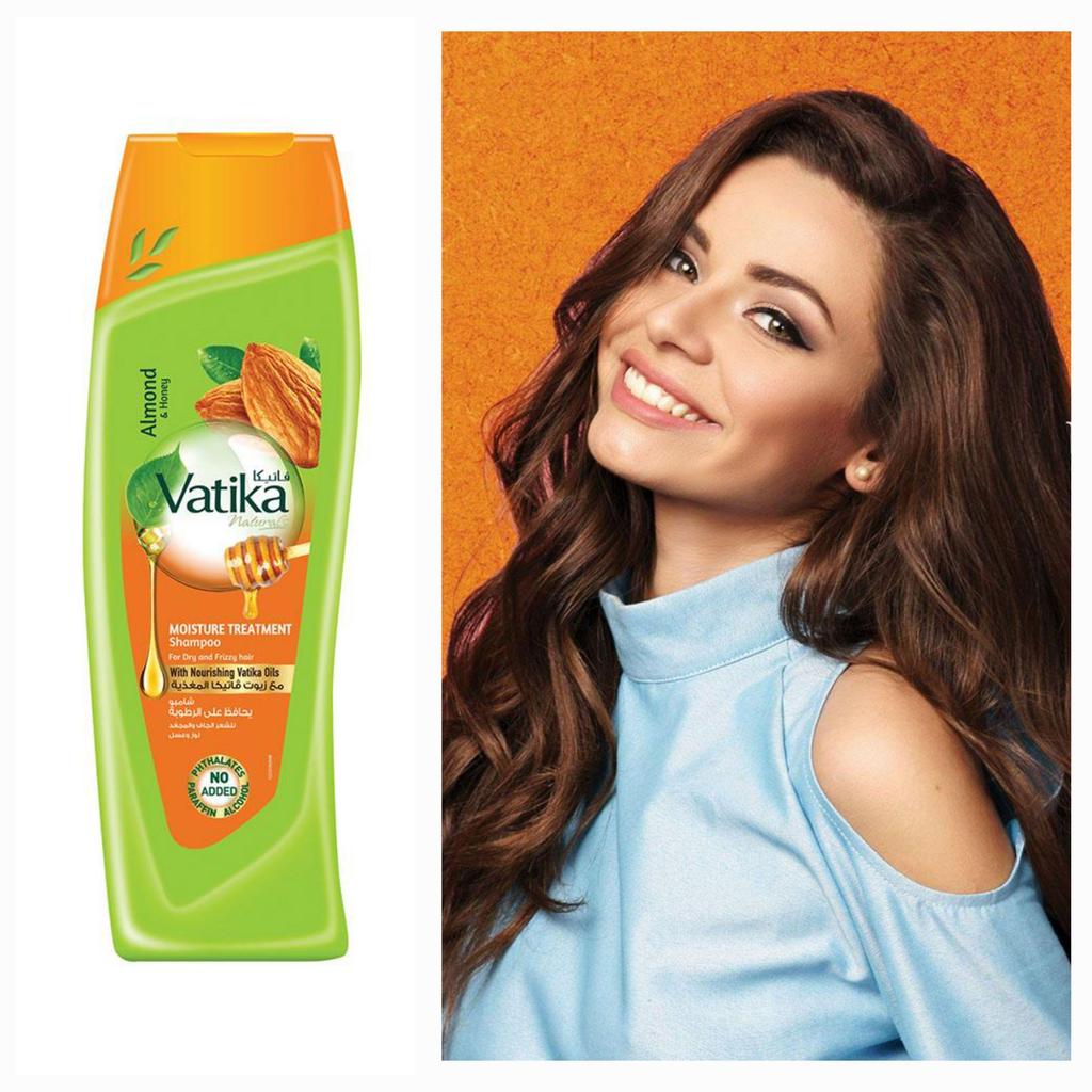 For dry and frizzy hair Moisture Treatment Shampoo 200ml | Natural & Herbal | Enriched with Almond and Honey |