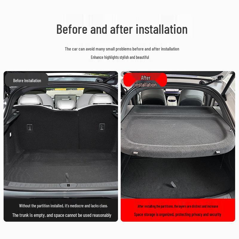 Changan Qiyuan A07 Trunk Sunshade & Storage Divider
