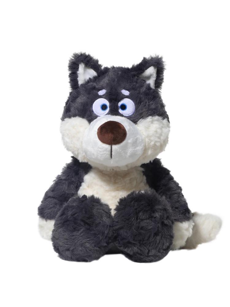 

*-* hot 40cm Adorable Gray Wolf Plush Toy Stuffed Animal Wolf Super Gentle Plushie Doll Present designed for Children 40cm
