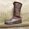 New European and American Retro Medieval Renaissance Large-size Men's Leather Boots
