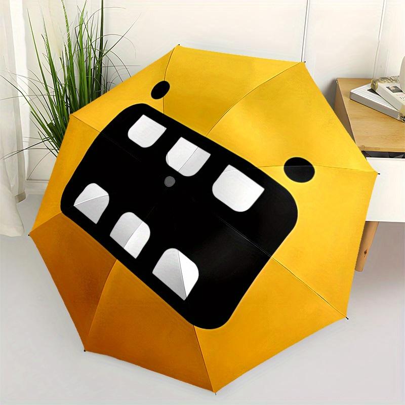 1pc Movie Filmstrip Automatic Open/Close Umbrella Sturdy Iron Frame, Compact Travel Umbrella - Perfect Gift for Women, Men, Birthdays081