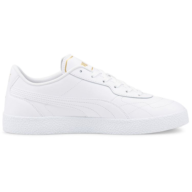 Puma Club Zone White Team Gold Unisex Sneakers 383919-01