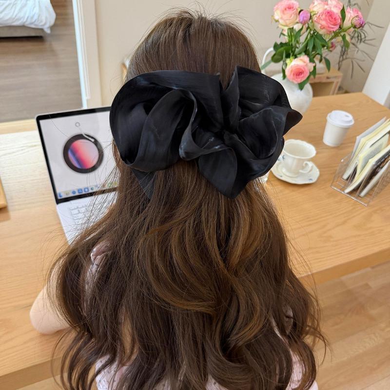 Big Bows Hair Claw Clip Women Girl Hair Claw Chic Barrettes Claw Crab Hairpins Ponytail Clip Hair Accessories Women Headwear 1PC