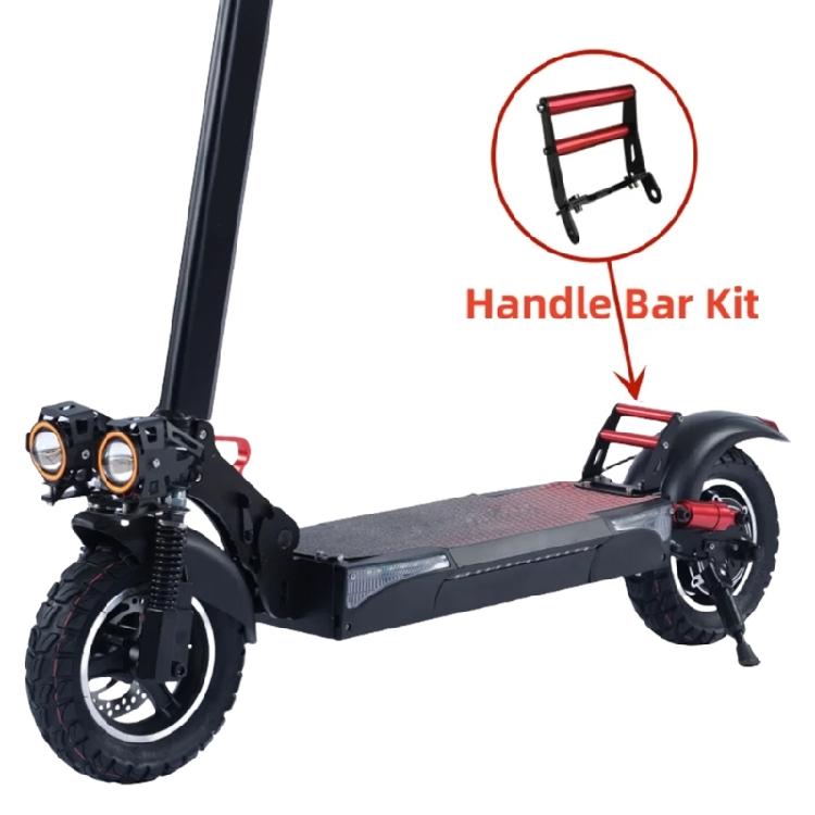 Electric Scooter Rear Foot Support Electric Scooter Rear Handle Bar Accessory High Comfort Enhances Control for Scooter