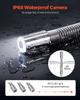 Sewer Camera 50m 4.3-inch Duct Camera with 6 Adjustable LEDs 16GB Card
