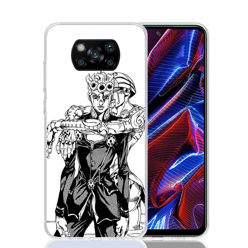 JoJo Bizarre Adventure Case Phone Cover for Xiaomi Redmi Note 10 9 9S 8 8T 7 5 Pro Mi 12T 11T 10T 9T 12 11 Lite A3 A2 Trend Fund