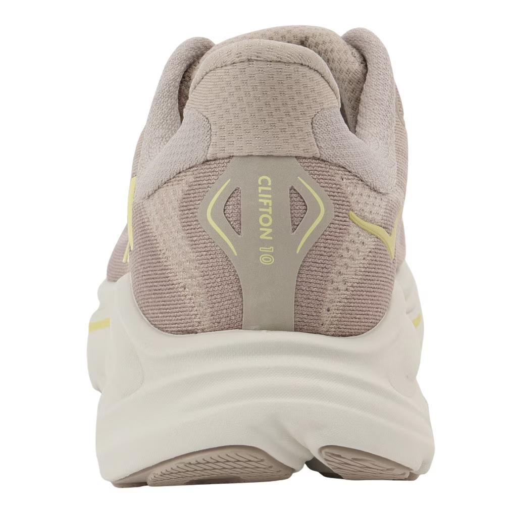 HOKA One One Clifton 10 Confortable Polyvalent Durable Respirant Soutien Léger Réfléchissant Chaussures de Course Homme Baskets Marron 1162032-RNN