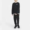 Nike Kids Sportswear Knit Pants with Small Logo Kids Bottoms Black DA0809-010