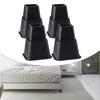 6Inch Sturdy Plastic Bed Lifters With Stable Base Portable Furniture Risers Set of 8 for Sofa Table Desk Storage
