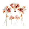 Chinese Style Bridal Headwear Tassel Earrings Hairpin Set Ancient Hair Stick Sets  Women