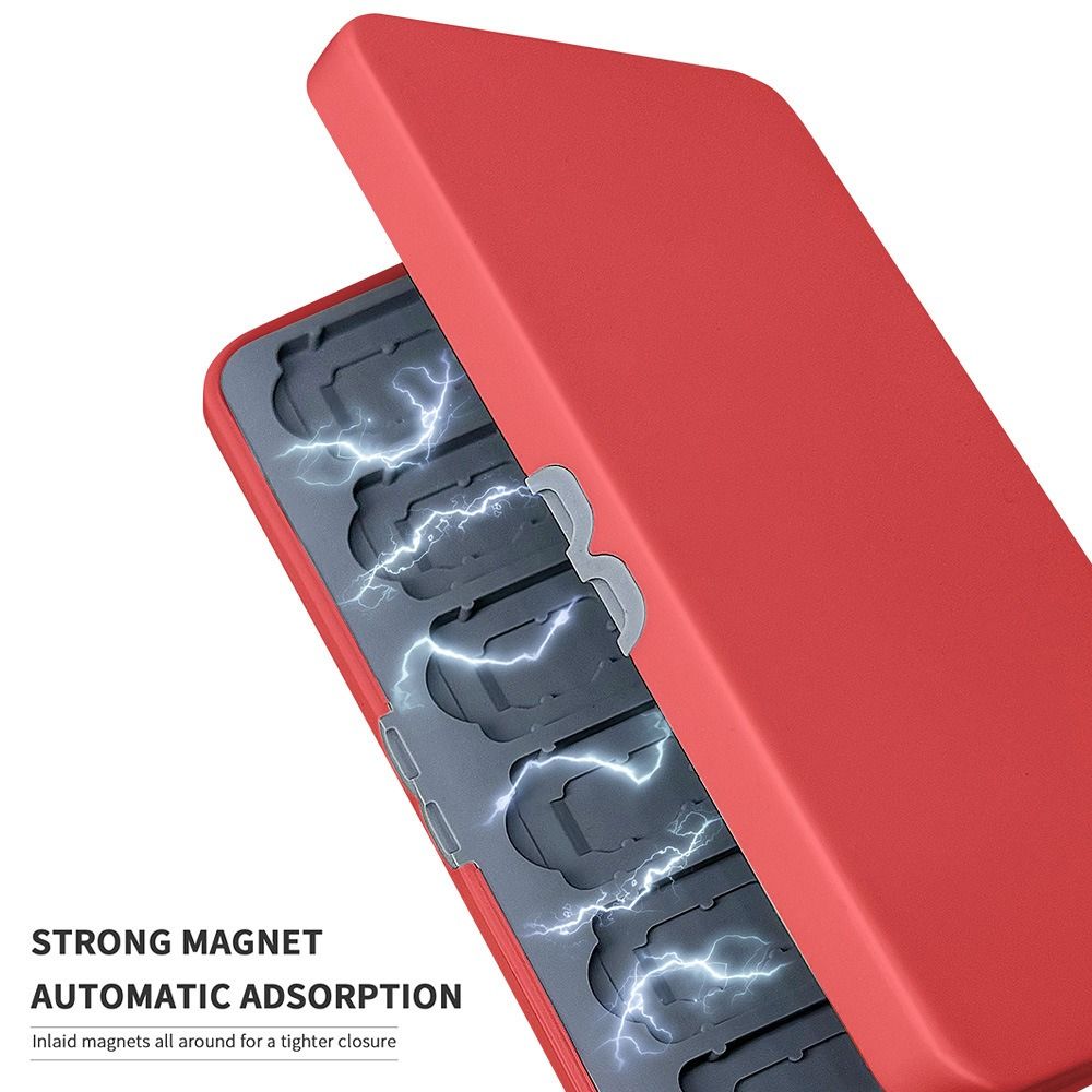 Magnetic Closure Card Storage Box For Micro SD Hard Shell for Switch Lite/OLED Game Cards