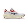 Saucony Triumph 21 Lightweight Comfortable Mesh Rebound Low-Top Running Shoes Women sneakers White Red S10881-136