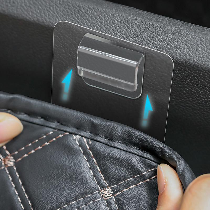 Foot Mat Vehicle Fixing Clips With Strong Adhesive And Detachable Tool Hooks