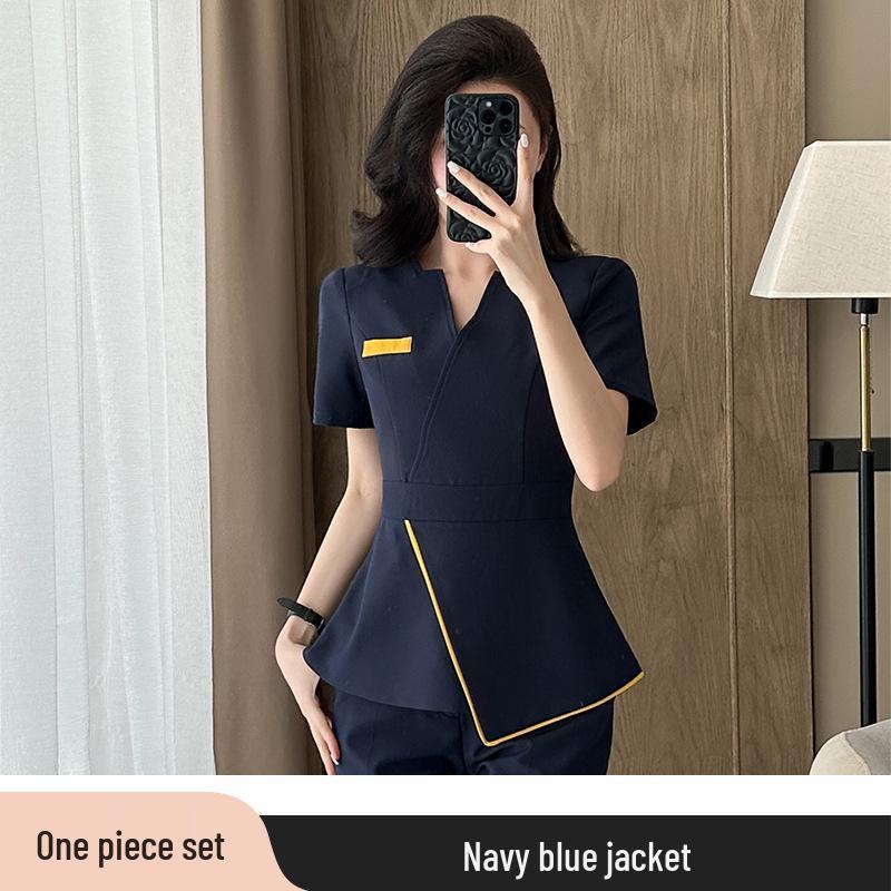 

Женский профессиональный комплект униформы для салонного и спа-техника XXL