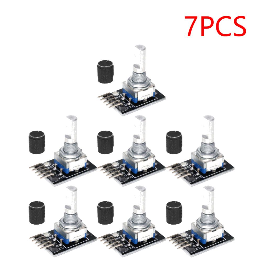 1-10 Stück HW-040 360 Grad Drehgeber-Modul mit Drehknopfkappe 5V Brick Sensor Schalter Entwicklungsplatine Modul für Arduino