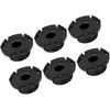 6pcs ABS Car Engine Oil Drain Plug Replacement 11137605018 Replacement Car Parts