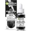 Sérum Anti-imperfections - GARNIER - PURE ACTIVE AHA + BHA + CARBÓN - 30 Ml - Sans Parabène - Tous Types De Peau