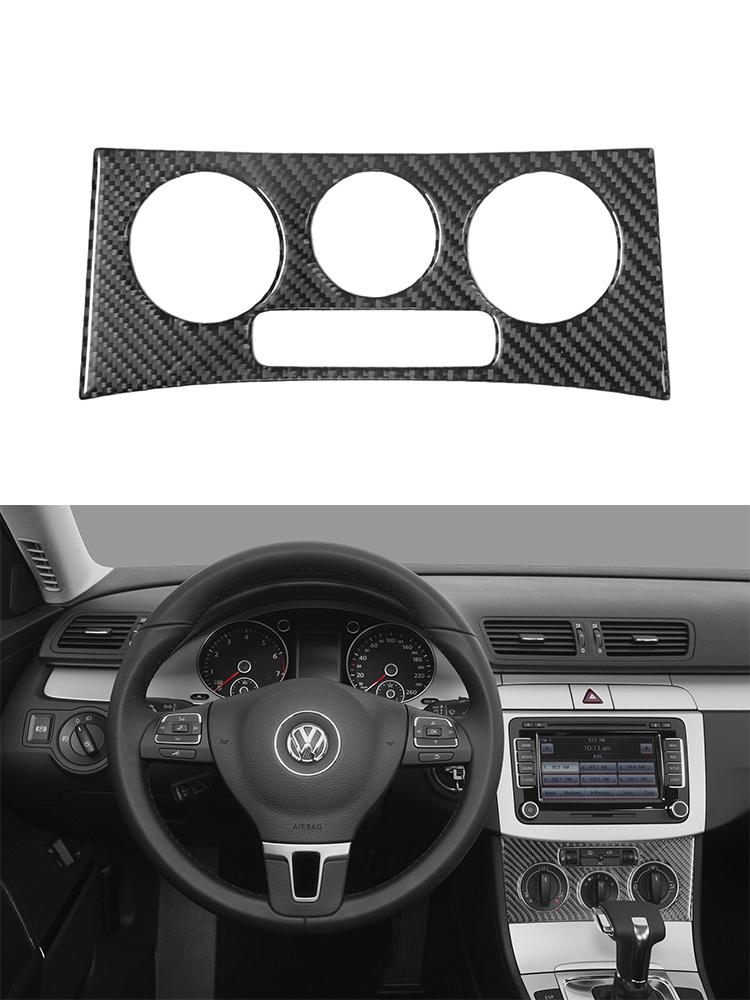 Carbon Fiber Interior Trim Sticker for Volkswagen Passat 2006-2011 - Scratch Resistant Car Styling Decoration & Protection Acces