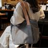 Large capacity canvas tote bag women's shoulder bag