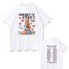 Sabrina Carpenter Short N' Sweet Album Harajuku Vintage Graphic T-Shirt Kawaii Summer Clothes Unisex Vintage Style Clothing