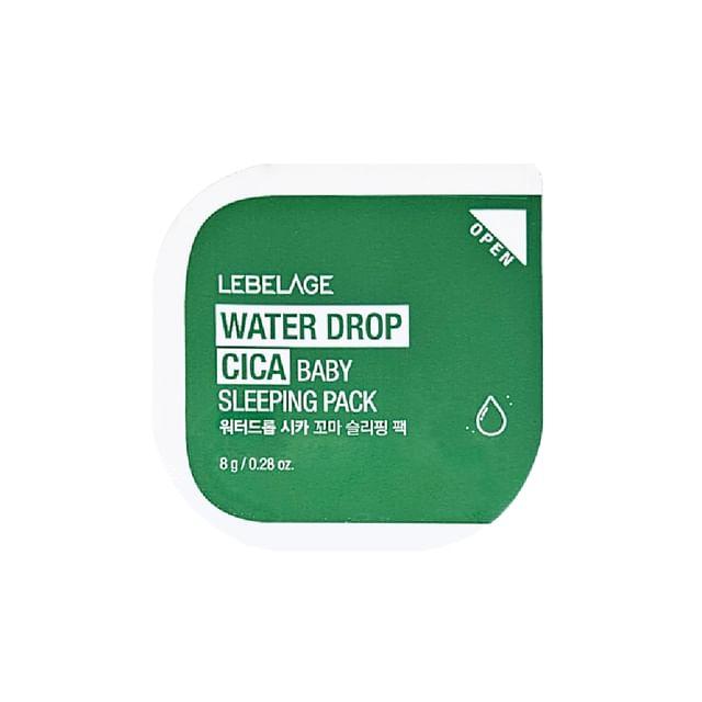 LEBELAGE - Ночная маска с центеллой азиатской  Капля воды  для детей 8g