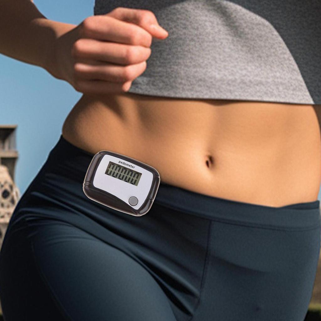 Walking Pedometer Electronic Pedometer Multi-Function Walking Step Counter Mile Kilometer Calorie Calculation for Outdoor Sports