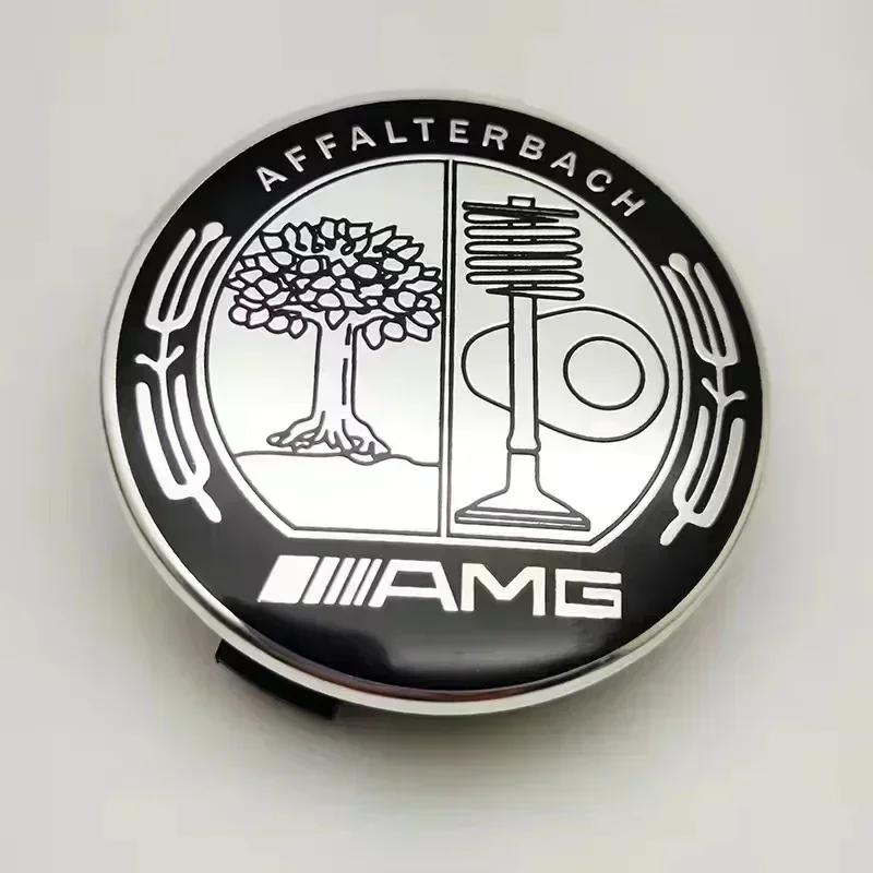 TBOKB1 For AMG Car for Mercedes benz AMG 57mm Star Flat Hood Bonnet Logo Emblem Badge For Mercedes Benz W204 W124 W201 W202 W212 W220 W